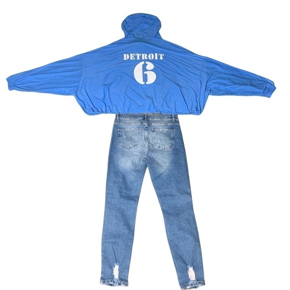 Sevenseventy New With Tags Detroit 6 Jacket and Jeans Unique Handmade Fashion - Picture 2 of 15